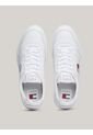 Tenis Blanco De Cuero Color Block Tommy Hilfiger de Tommy Hilfiger