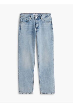 Jeans Azul Denim De Corte Recto Tommy Hilfiger