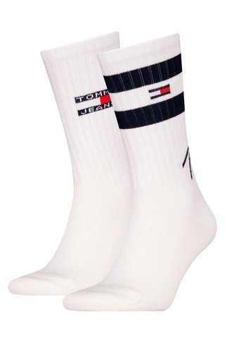 Pack Negro De 2 Pares De Medias Tj 701230657001 Tommy Hilfiger