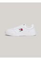 Tenis Blanco De Cuero Color Block Tommy Hilfiger de Tommy Hilfiger