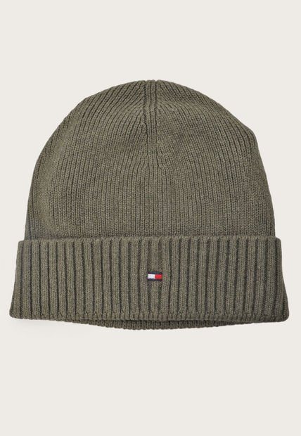 Gorro Verde Oliva Tommy Hilfiger
