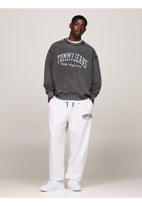 Tenis Blanco De Cuero Color Block Tommy Hilfiger