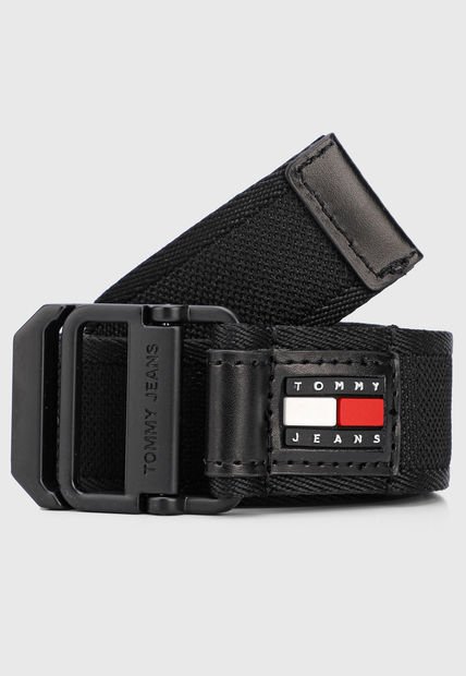 Cinturón Negro Tommy Hilfiger