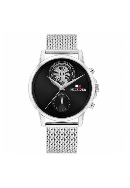 Reloj Tommy Hilfiger Modelo 1710749 Plateado Hombre
