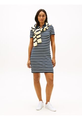 Vestido Azul Tipo Polo 1985 De Corte Slim Tommy Hilfiger Tommy Hilfiger