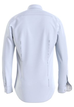 Camisa Manga Larga Azul Claro Cl All Over Dobby