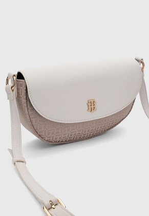 Bolso Manos Libres TOMMY HILFIGER Helena II Beige