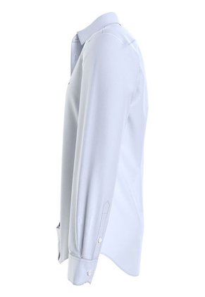 Camisa Manga Larga Azul Claro Cl All Over Dobby