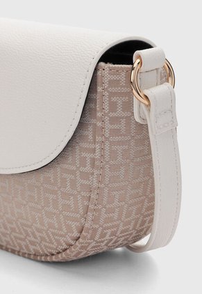 Bolso Manos Libres TOMMY HILFIGER Helena II Beige
