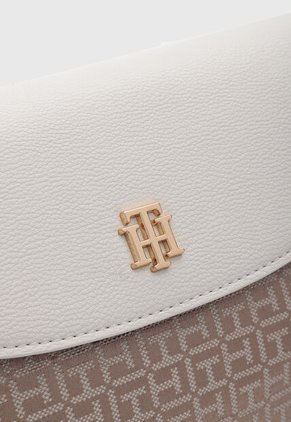 Bolso Manos Libres TOMMY HILFIGER Helena II Beige
