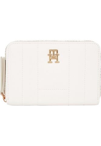 Billetera Blanca Acolchada Con Cremallera Y Logo Tommy Hilfiger Tommy Hilfiger
