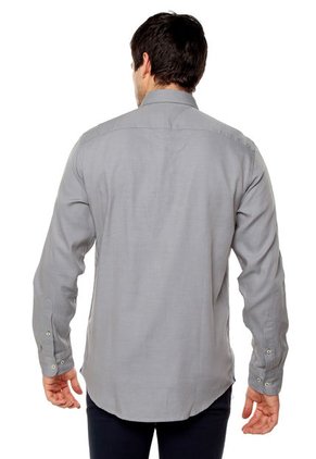 Camisa Gris Tommy Hilfiger