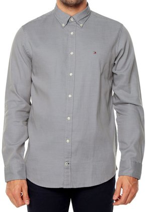 Camisa Gris Tommy Hilfiger