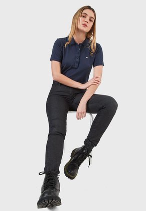 Camiseta Polo Azul Tommy Jeans
