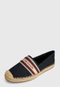 Alpargata AzuL Navy-Blanco-Rojo Tommy Hilfiger. de Tommy Hilfiger