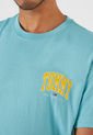Camiseta Celeste-Amarillo Tommy Jeans de Tommy Hilfiger