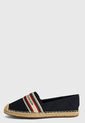 Alpargata AzuL Navy-Blanco-Rojo Tommy Hilfiger. de Tommy Hilfiger