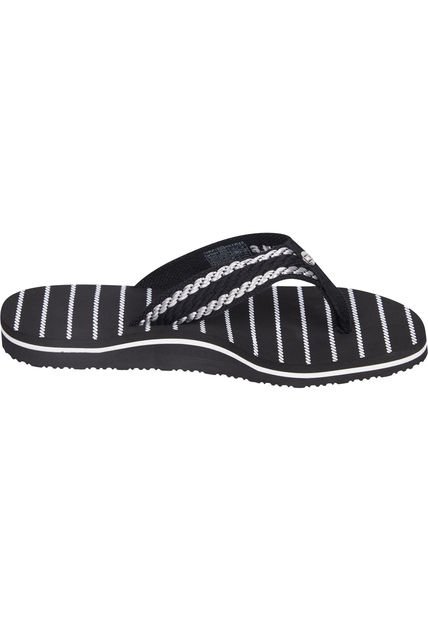 Sandalias De Playa Con Tiras Distintivas Mujer Negro Tommy Hilfiger