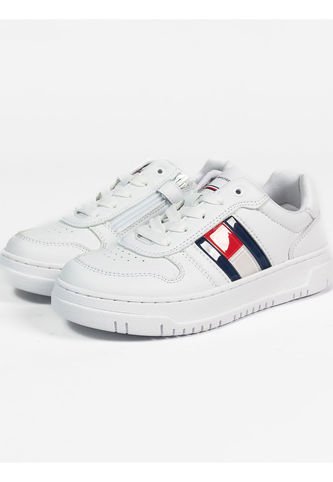 Tenis Casual Para Niños Niño Blanco Tommy Hilfiger Tommy Hilfiger