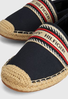 Alpargata AzuL Navy-Blanco-Rojo Tommy Hilfiger.