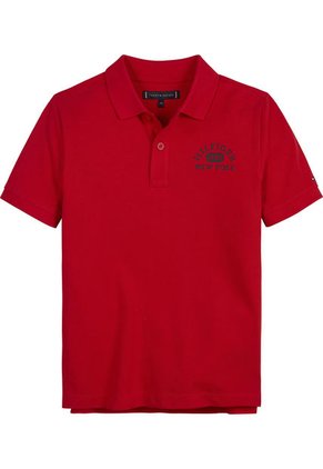 Polo Con Logo 1985 Niño Rojo Tommy Hilfiger