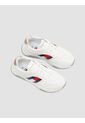 Tenis Blanco Con Diseño De Tommy Hilfiger Lateral Tommy Hilfiger de Tommy Hilfiger