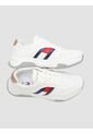 Tenis Blanco Con Diseño De Tommy Hilfiger Lateral Tommy Hilfiger de Tommy Hilfiger