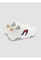 Tenis Blanco Con Diseño De Tommy Hilfiger Lateral Tommy Hilfiger de Tommy Hilfiger