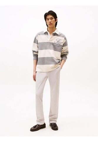 Pantalón Gris Chino Denton Recto De Sarga Tommy Hilfiger Tommy Hilfiger