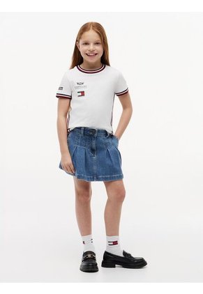 Camiseta Blanca TH X Cadillac Fórmula 1® Team Tommy Hilfiger