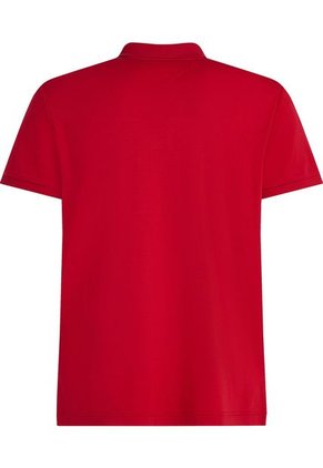 Polo Rojo De Corte Regular Tommy Hilfiger