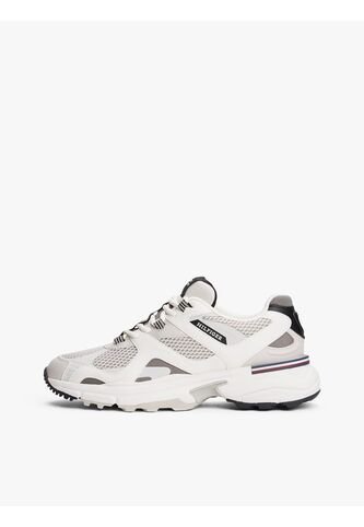 Tenis Gris Deportivos Con Monotipo Hilfiger Tommy Hilfiger Tommy Hilfiger