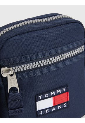Bolso Reporter Reciclado Heritage Hombre Azul Tommy Hilfiger