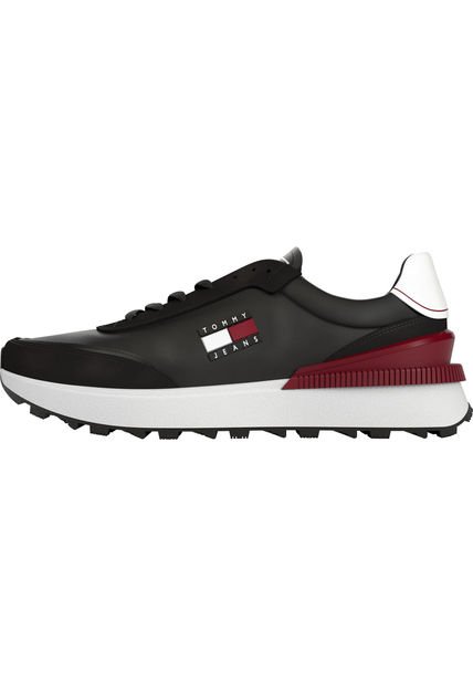 Tenis Tipo Runner Hombre Rojo Tommy Hilfiger