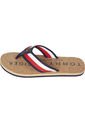 Sandalias Flip Flop Blanco Cork De Playa Tommy Hilfiger de Tommy Hilfiger
