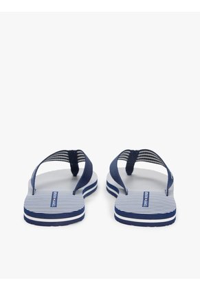 Sandalias Azul De Tiras Trenzadas Con Rayas Ithaca Tommy Hilfiger