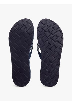 Sandalias Azul De Tiras Trenzadas Con Rayas Ithaca Tommy Hilfiger