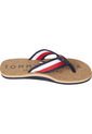 Sandalias Flip Flop Blanco Cork De Playa Tommy Hilfiger de Tommy Hilfiger