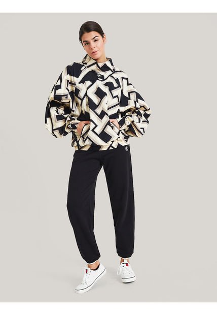 Cortavientos Deportivo De Corte Oversize Tommy Hilfiger