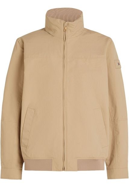 Chaqueta Beige Regatta Con Logo Tommy Hilfiger