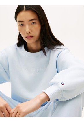 Saco Azul Con Logo Corp Moderno Tommy Hilfiger