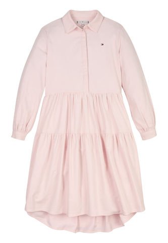 Vestido Rosado Manga Larga Para Niñas Tommy Hilfiger Tommy Hilfiger