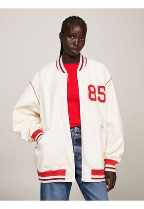 Chaqueta De Béisbol Con Escudos Th Tommy Hilfiger