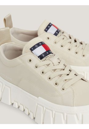 Tenis Con Suela Gruesa Dentada Mujer Tommy Hilfiger