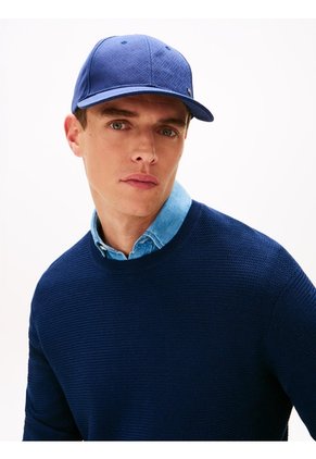 Gorra Azul De Béisbol Con Logo Corporate Tommy Hilfiger