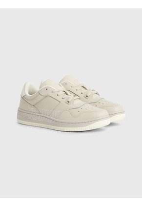 Tenis Retro Cuero Con Logo Para Mujer Tommy Hilfiger