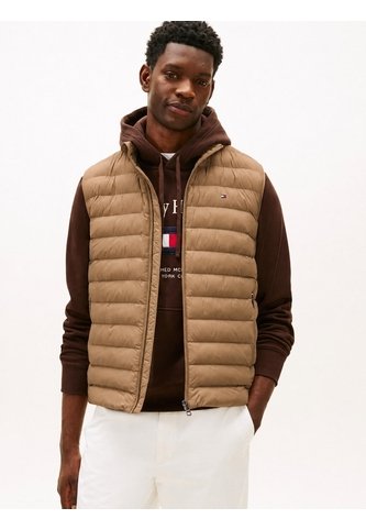 Chaleco Beige Plegable En Tejido Que Repele El Agua Tommy Hilfiger Tommy Hilfiger