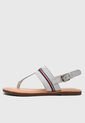 Sandalias Planas TOMMY HILFIGER Flat Blanco de Tommy Hilfiger