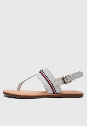 Sandalias Planas TOMMY HILFIGER Flat Blanco