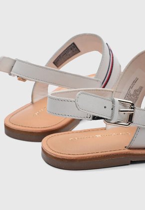 Sandalias Planas TOMMY HILFIGER Flat Blanco